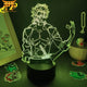 Grimmjow Jaggerjack 3D-lampa – Bleach™