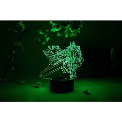 Guts “Berserker” 3D-lampa – Berserk™