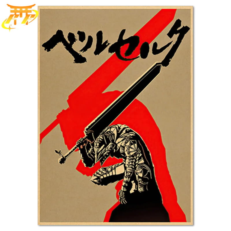 Guts “Berserkern” Poster – Berserk™
