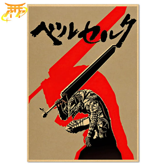 Guts “Berserkern” Poster – Berserk™