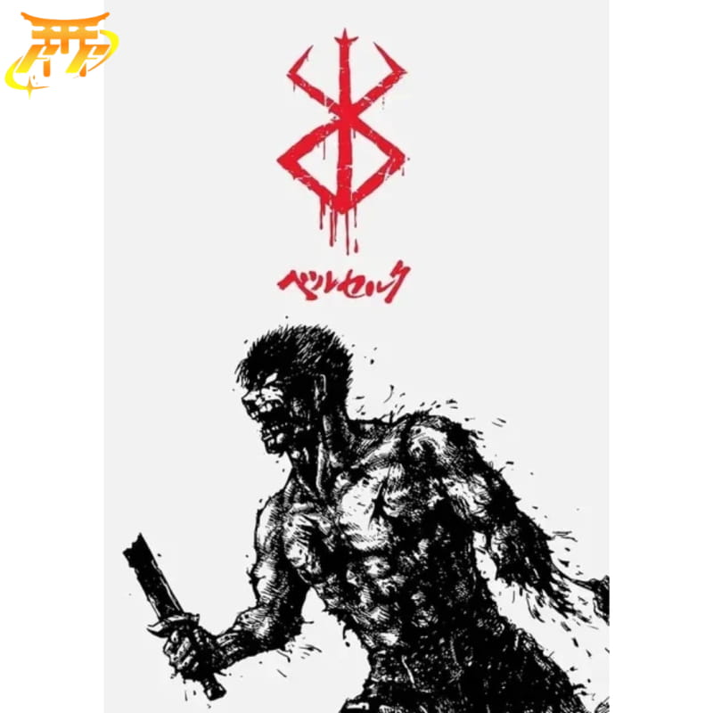 Guts “Den Fallne Riddaren” Poster – Berserk™