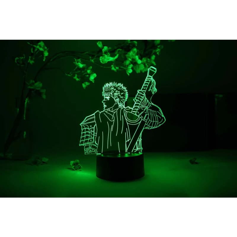 Guts “Dragon Slayer” 3D-lampa – Berserk™