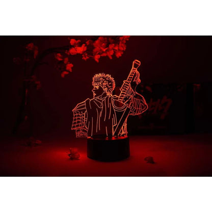 Guts “Dragon Slayer” 3D-lampa – Berserk™
