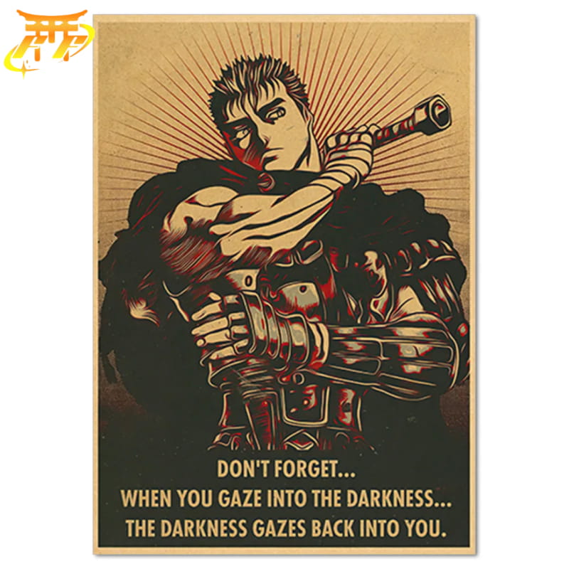 Guts “Mörker” Poster – Berserk™