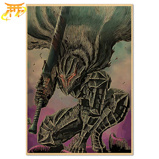 Guts “Skuggans Riddare” Poster – Berserk™