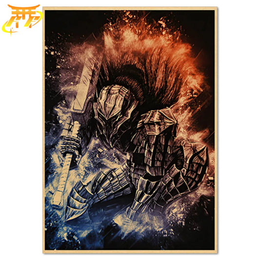 Guts “The Dark Knight” Poster – Berserk™
