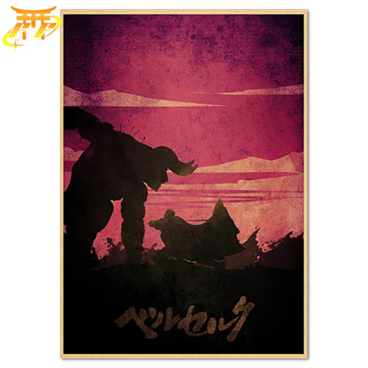 Guts mot Zodd Poster – Berserk™