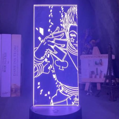 Hisoka 3D-lampa – Hunter x Hunter™