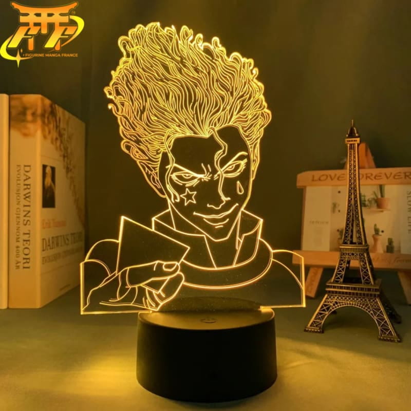 Hisoka Morow 3D-lampa – Hunter x Hunter™