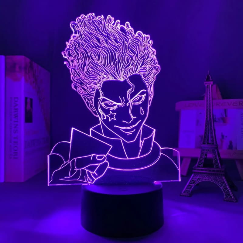 Hisoka Morow 3D-lampa – Hunter x Hunter™