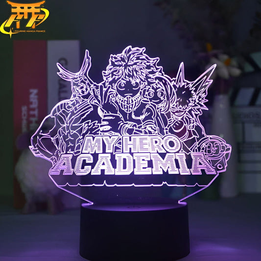 Hjältar 3D-lampa – My Hero Academia™