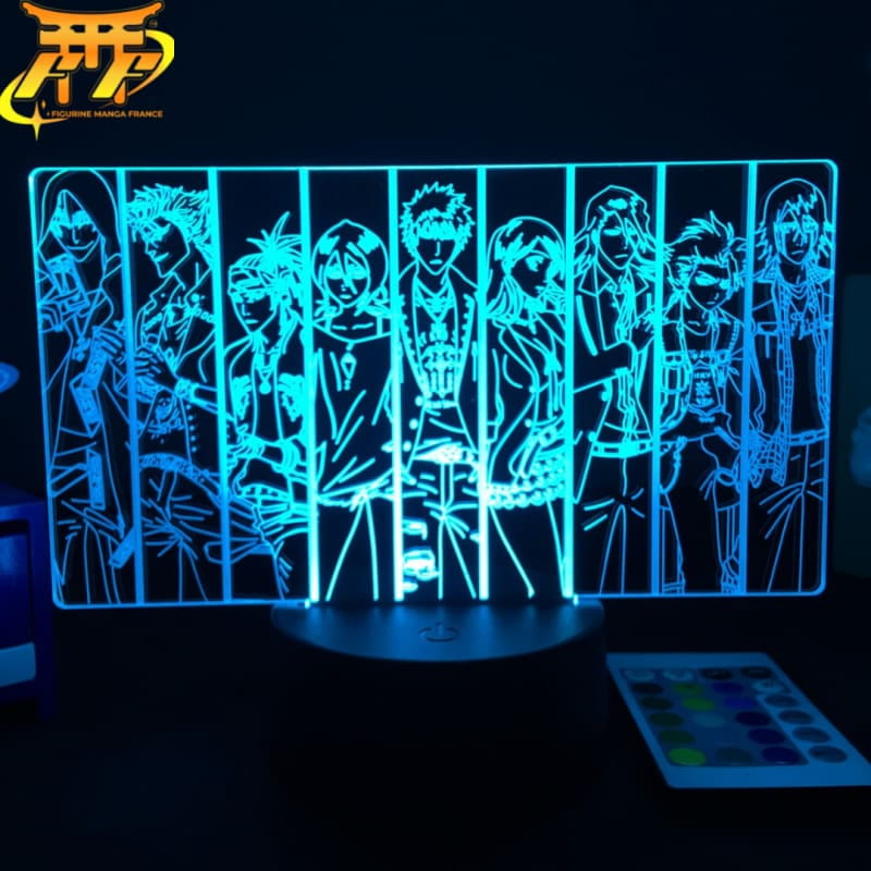 Hueco Mundo-karaktärer 3D-lampa – Bleach™