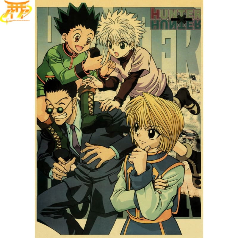 Huvudkaraktärer Poster – Hunter x Hunter™
