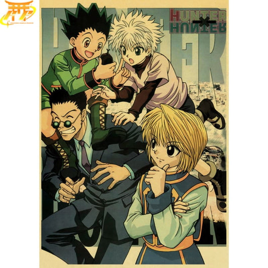 Huvudkaraktärer Poster – Hunter x Hunter™