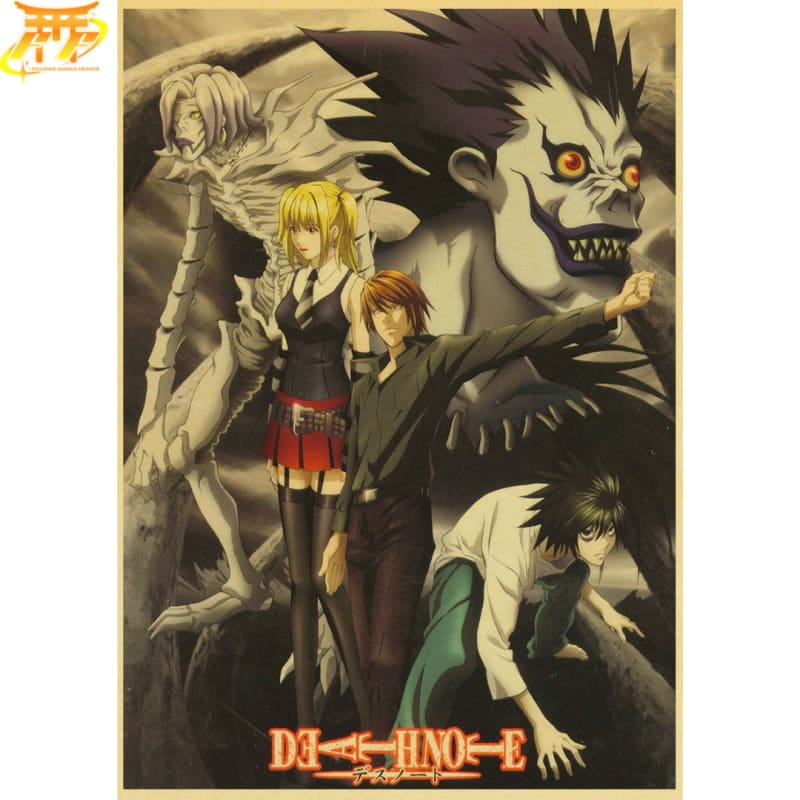 Huvudkaraktärer Poster – Death Note™