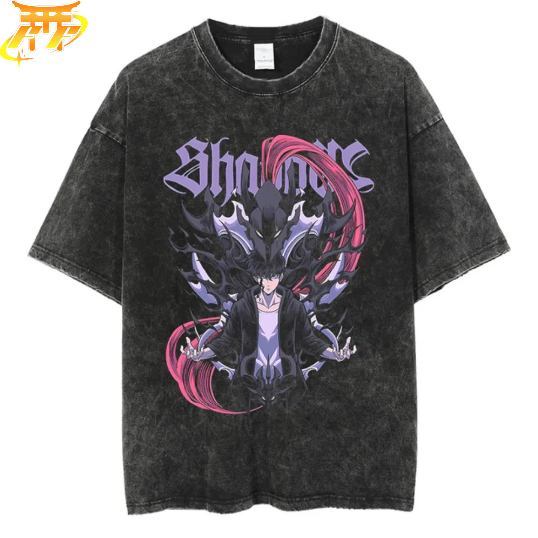 Igris x Sung "Skuggans Tjänare" Oversize Tshirt - Solo Leveling™