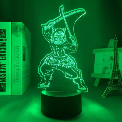 Inosuke Hashibira 3D-lampa – Demon Slayer™