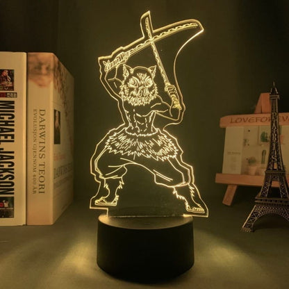Inosuke Hashibira 3D-lampa – Demon Slayer™
