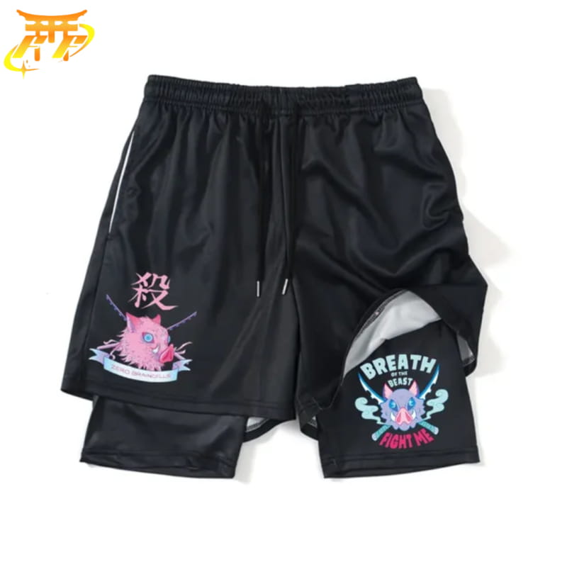 Inosuke Odjurens andning Shorts – Demon Slayer™