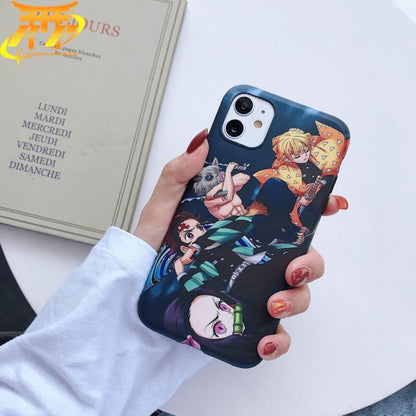 Iphone-skal Tanjiro, Nezuko, Zenitsu och Inosuke – Demon Slayer™