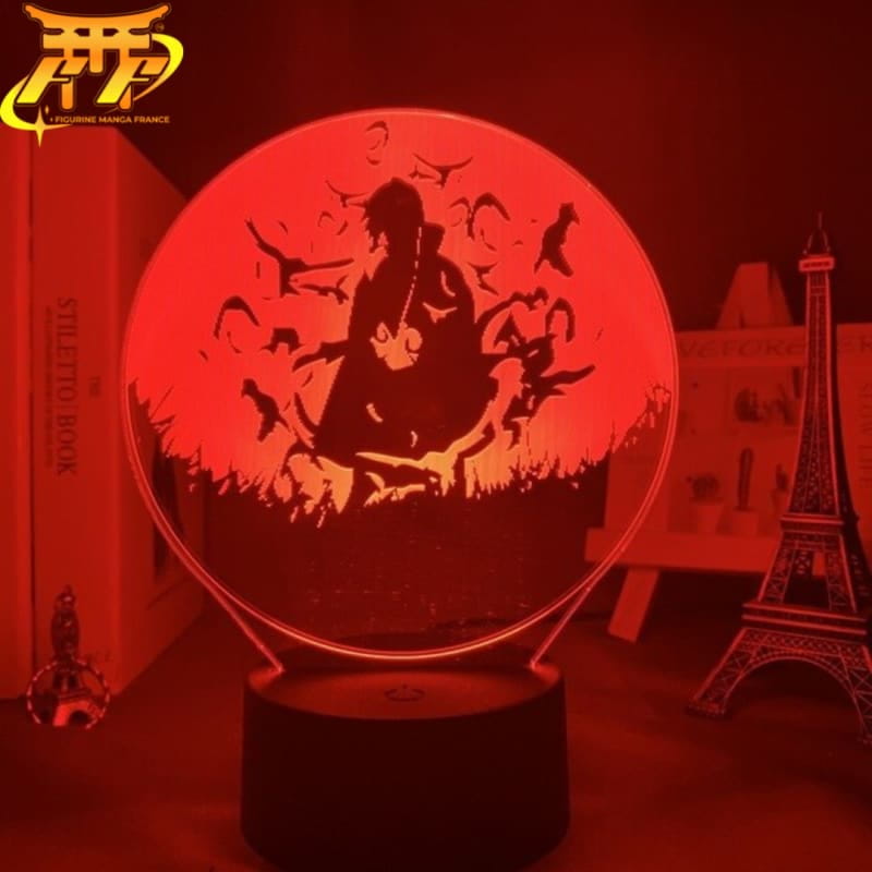 Itachi "Kråkor" 3D-lampa – Naruto Shippuden™