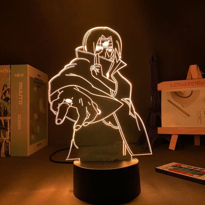 Itachi Uchiha 3D-lampa – Naruto Shippuden™