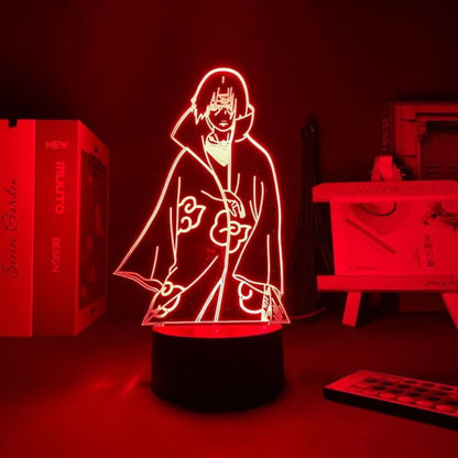 Itachi Uchiha 3D-lampa – Naruto Shippuden™