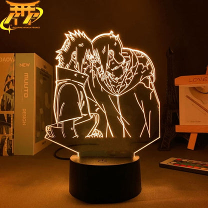 Itachi och Sasuke 3D-lampa – Naruto Shippuden™