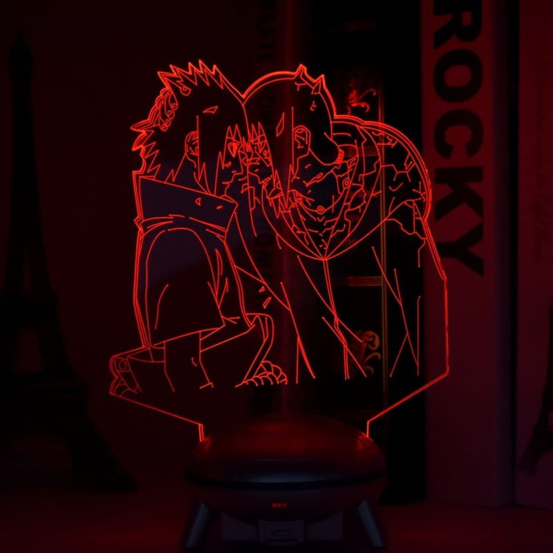 Itachi och Sasuke 3D-lampa – Naruto Shippuden™