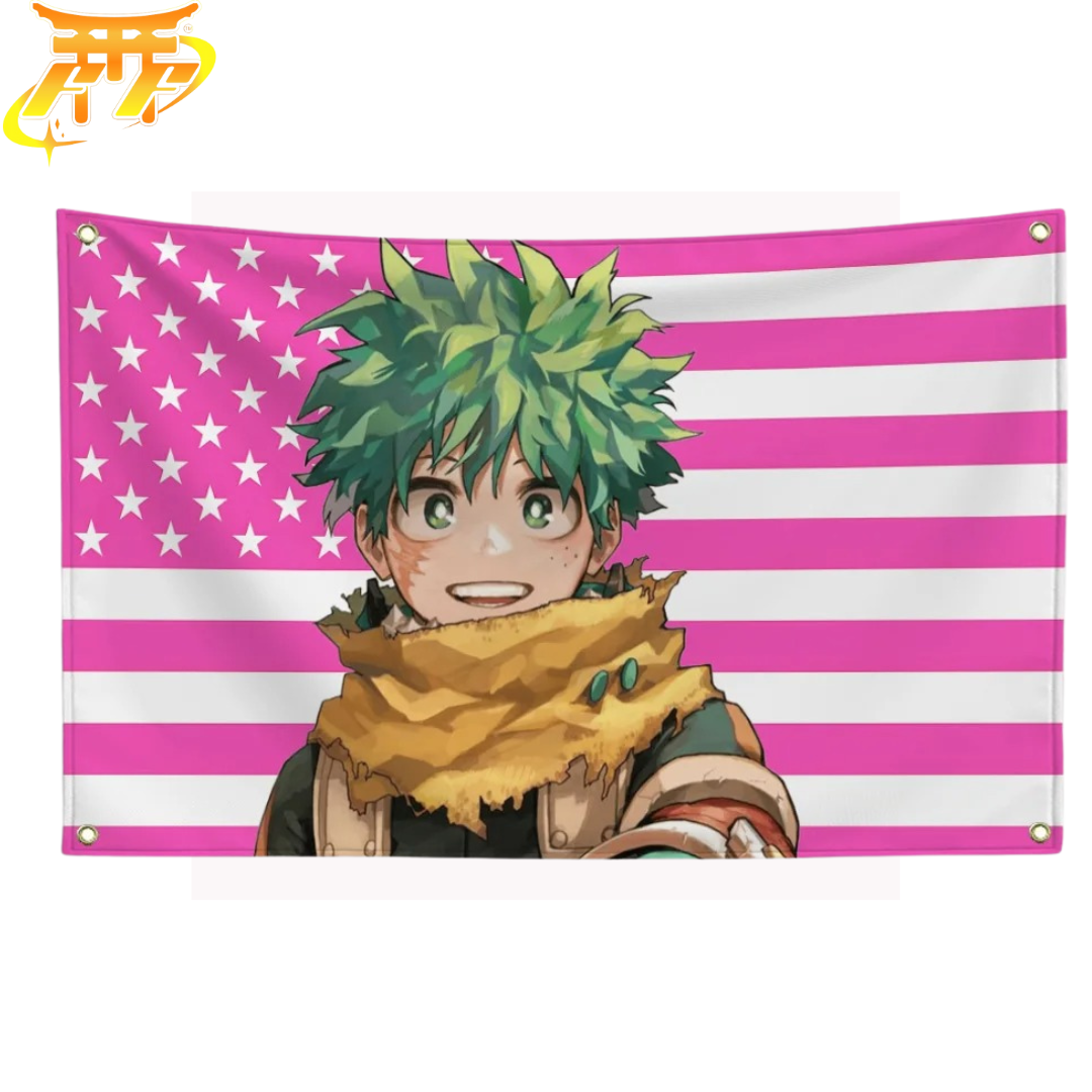 Izuku Midoriya Flagga ”Överlevnadsdräkt” – My Hero Academia™