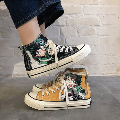 Izuku Midoriya Sneakers – My Hero Academia™