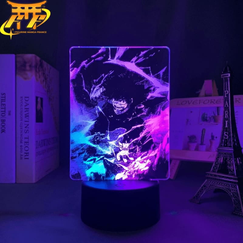 Izuku Midoriya tvåfärgad 3D-lampa – My Hero Academia™
