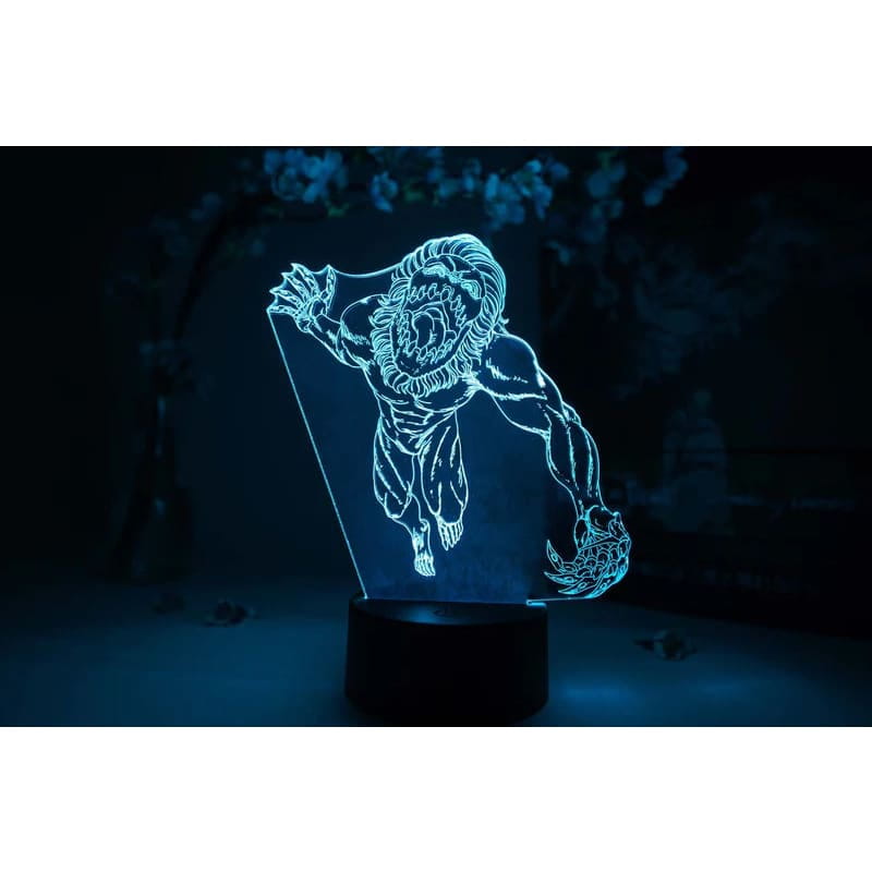 Jaw Titan 3D-lampa - Attack on Titan™