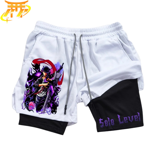 Jinwoo "Jägarens Uppvaknande" Shorts – Solo Leveling™