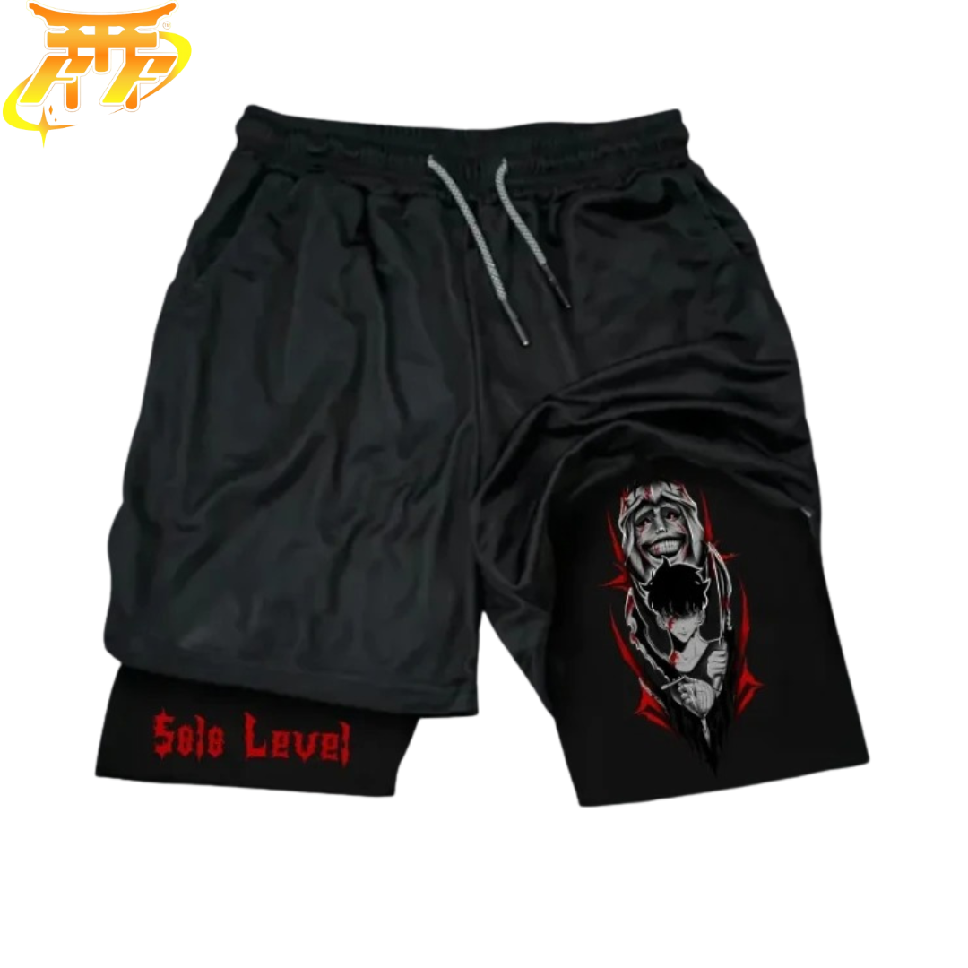 Jinwoo "Souveränens Blick" Shorts – Solo Leveling™