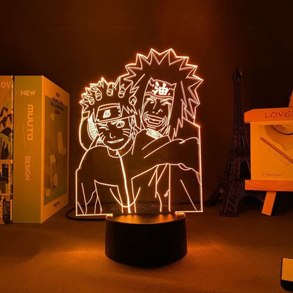 Jiraya och Naruto 3D-lampa – Naruto Shippuden™