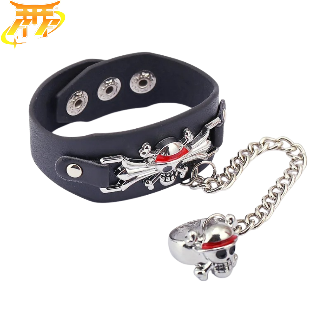 Jolly Roger (Luffy) Armband & Ring – One Piece™