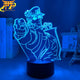 Jotaro Kujo 3D-lampa – JoJo’s Bizarre Adventure™