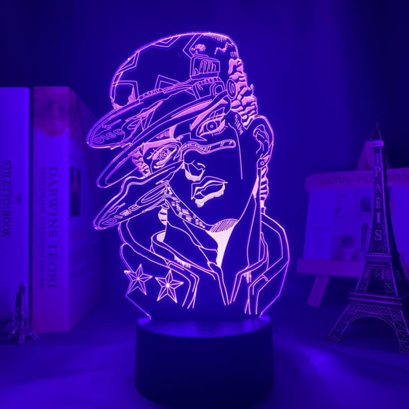 Jotaro Kujo 3D-lampa – JoJo Bizarre Adventure™