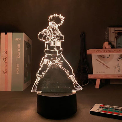 Kakashi Hatake 3D-lampa – Naruto Shippuden™