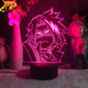 Kaminari Denki 3D-lampa – My Hero Academia™
