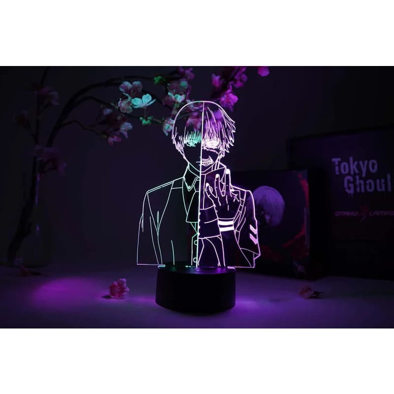 Kaneki ”Ögonlapp” 3D-lampa – Tokyo Ghoul™