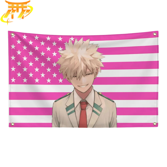 Katsuki Bakugo Flagga – My Hero Academia™