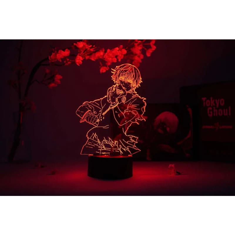 Ken Kaneki ”Shironeki” 3D-lampa – Tokyo Ghoul™