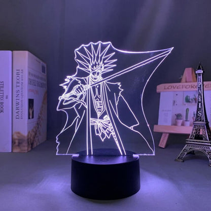 Kenpachi Zaraki 3D-lampa – Bleach™