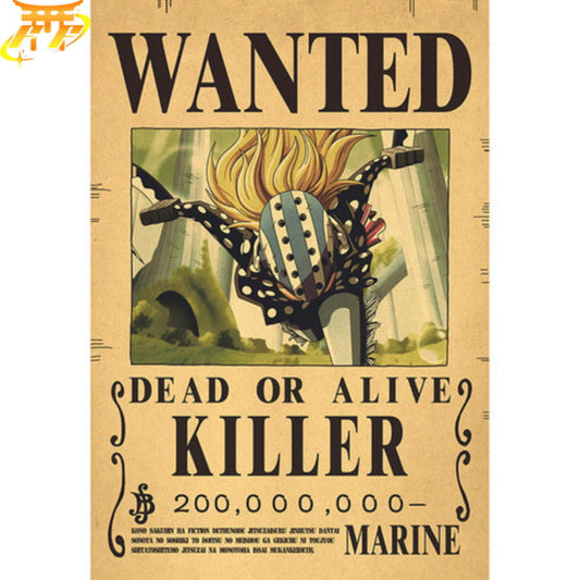 Killer "Wanted" Poster – One Piece™