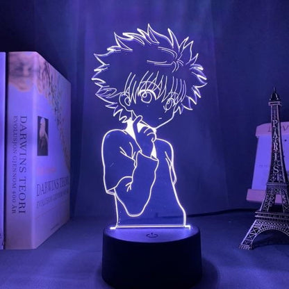 Killua Zoldyck 3D-lampa – Hunter x Hunter™