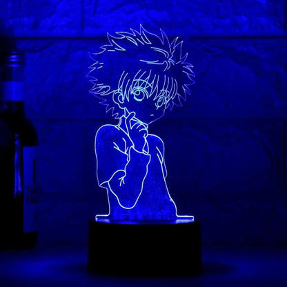 Killua Zoldyck 3D-lampa – Hunter x Hunter™
