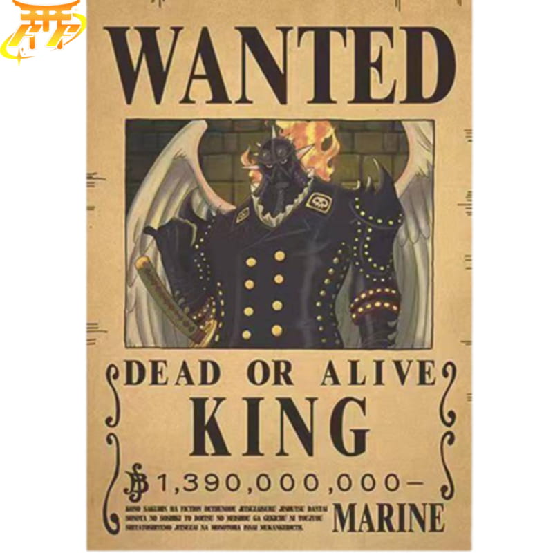 King "Wanted" Poster – One Piece™