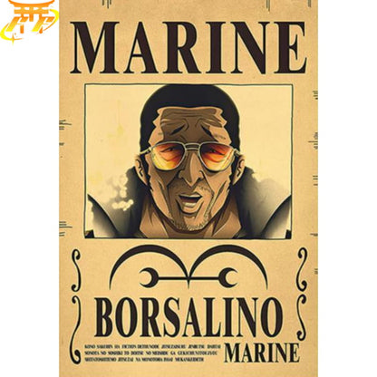Kizaru "Wanted" Poster – One Piece™
